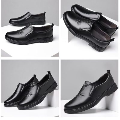 Giày tây nam size 45 GTD033 đen