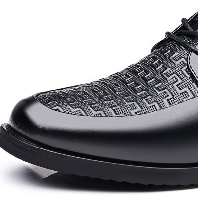 Giày nam big size tphcm GTD040 đen