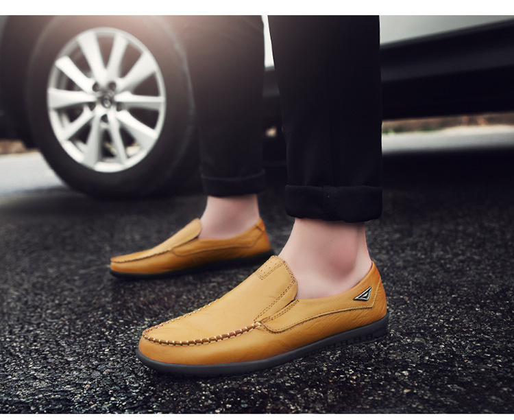 giày lười da bò cỡ lớn
