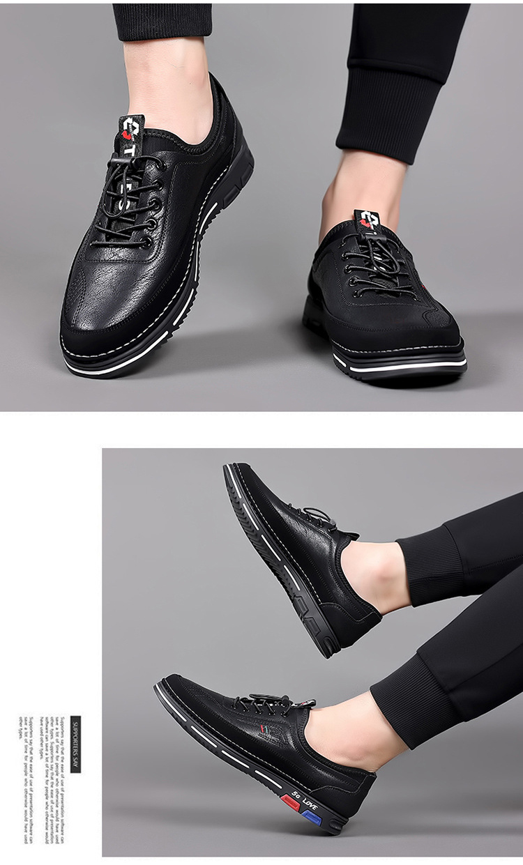 Giày da công sở nam big size