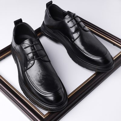 Giày da bò nam GTD036 nâu