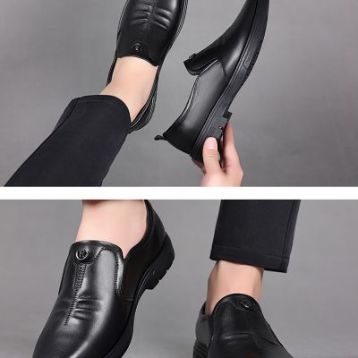 Giày tây nam size 45 GTD033 đen