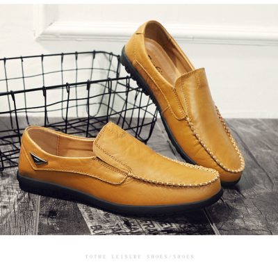 Giày lười nam size 45 GTD043 giày nhung đen