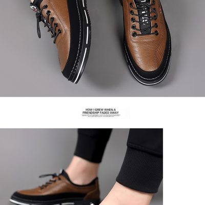 Giày Nam Size 45 GTD013 Xám