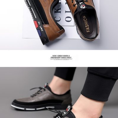 Giày Nam Size 45 GTD013 Xám