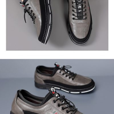 Giày Nam Size 45 GTD013 Xám