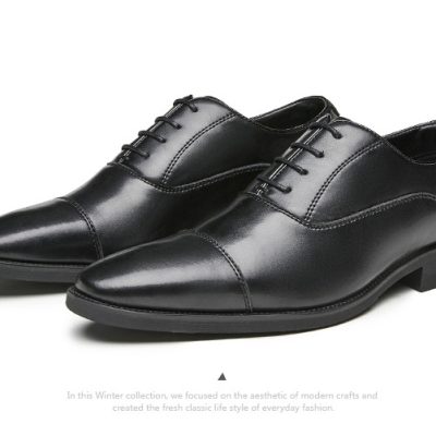 Giày công sở nam GTD019 nâu (bình thường)