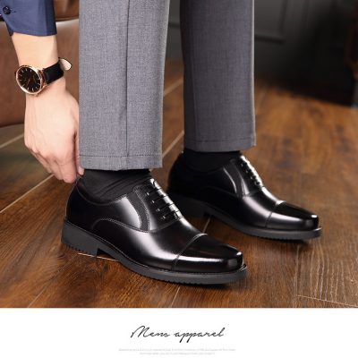 Giày nam size lớn GTD029 bộ chân 1016 (da bò)