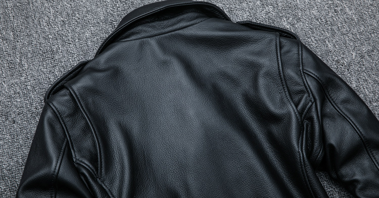 áo khoác da bò nguyên chất dày dặn