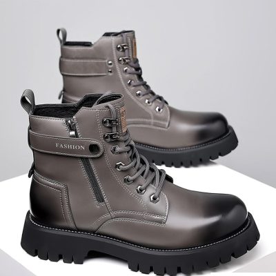 Giày tây nam big size GTD024 xám