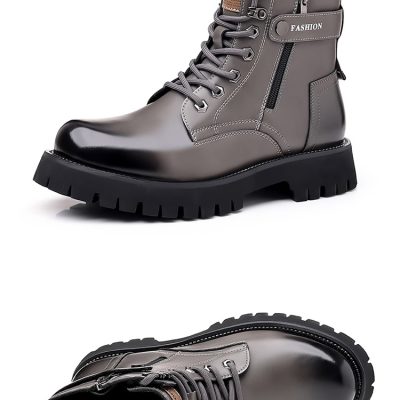 Giày tây nam big size GTD024 xám