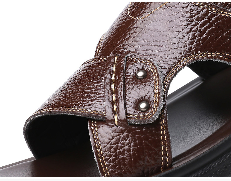 Dép da mềm thoáng mát