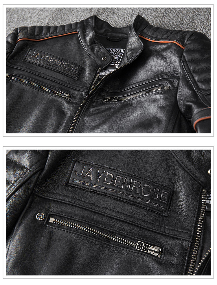 áo khoác da nam biker