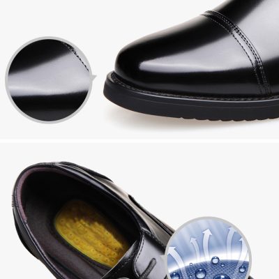 Giày nam size lớn GTD029 bộ chân 1016 (da bò)