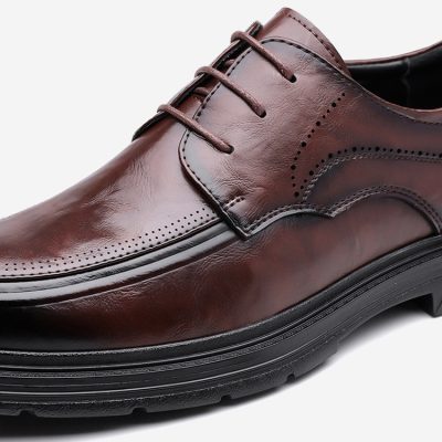 Giày da bò nam GTD036 nâu