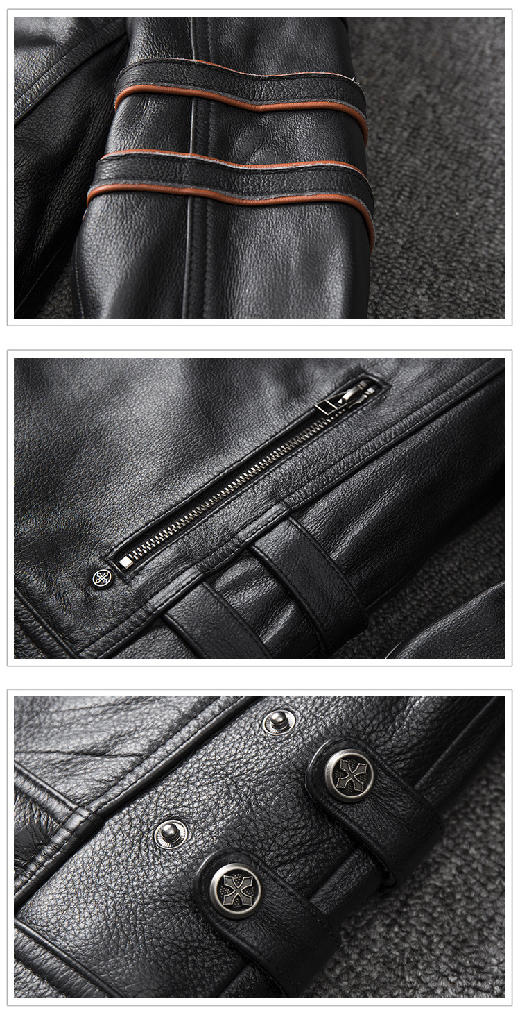 áo da bò nam cao cấp