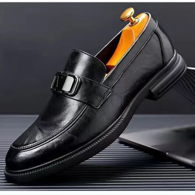 Giày lười nam GTD039 nâu