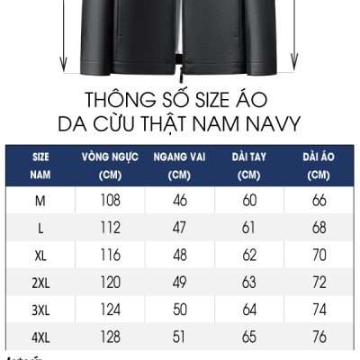 Áo da cừu cao cấp AKD049 đen