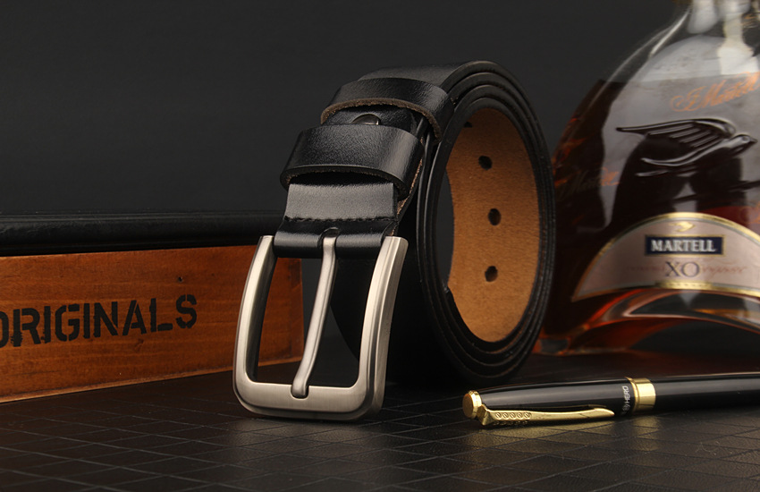 dây nịt da bò thật