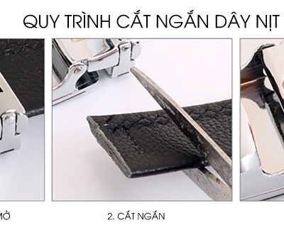 Dây lưng nam thời trang DND003 New-Black Half-Pattern