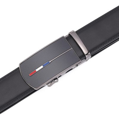 Dây Nịt Nam Da Bò Thật Khóa Hợp Kim Tự Động DND013 Cà phê R194-95