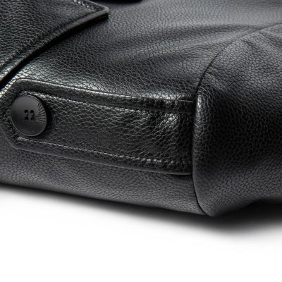 Áo khoác da cừu cao cấp AKD039 SK20 đen