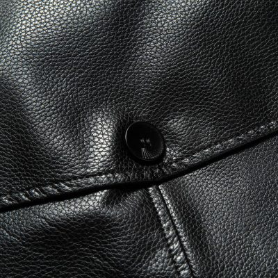 Áo khoác da cừu cao cấp AKD039 SK20 đen