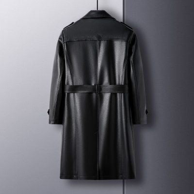 Áo vest da cừu thật AKD040 đen