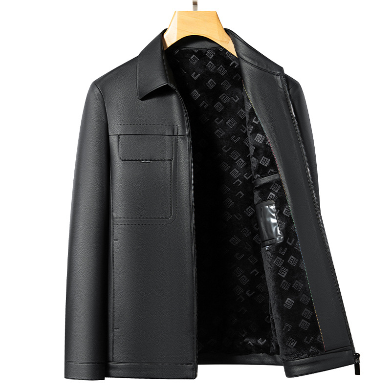 Áo khoác da giữ ấm