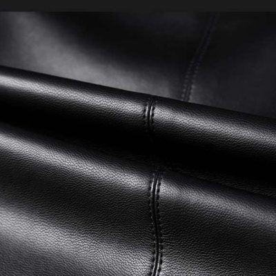 Áo khoác da đẹp AKD044 nâu sẫm dày