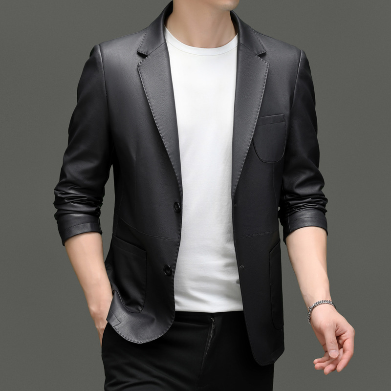 Áo vest da thời trang