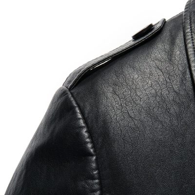 Áo khoác da cừu cao cấp AKD039 SK20 đen