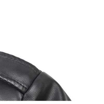 Áo da big size nam AKD047 đen