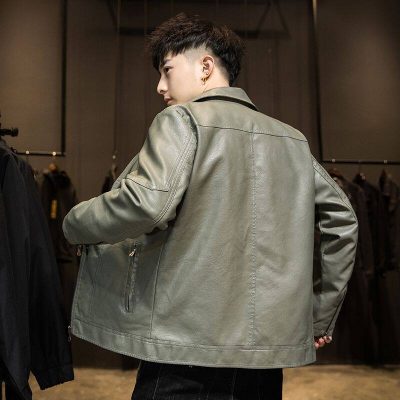 Áo Khoác Da Nam Da Cừu Thật 100% – Sang Trọng & Lịch Lãm BS3424AKD58 Đen