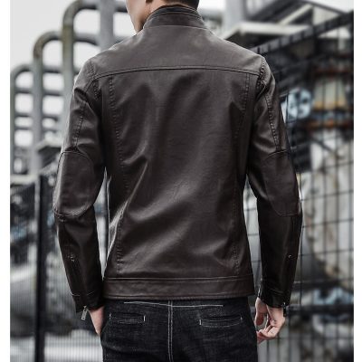 Áo Khoác Nam Da Cừu Thật 100% Phong Cách Năng Động Lịch Lãm BS3421AKD55 Đen