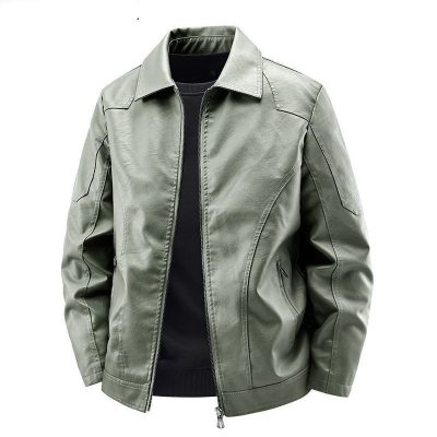 Áo Khoác Da Nam Năng Động, Nam Tính – Chất Da Cừu Thật Cao Cấp BS3423AKD57 Đen